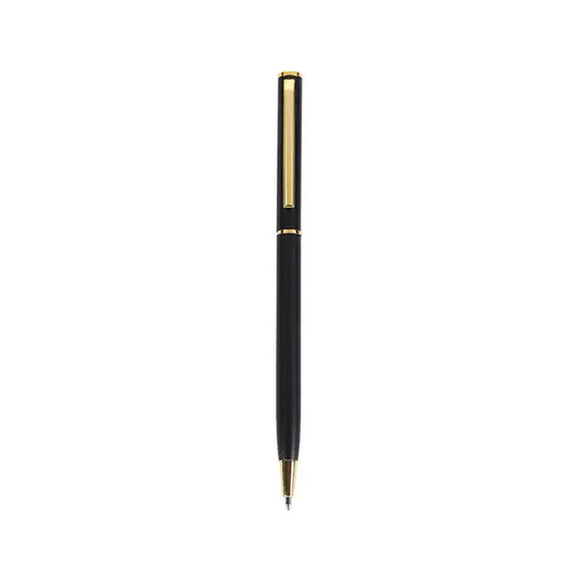 Black & Gold 'Composition' Ballpoint Twist Pen