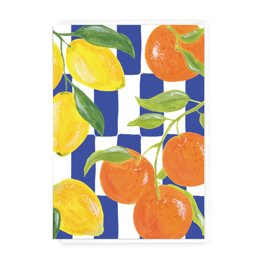 'Citrus' Blank Note Card