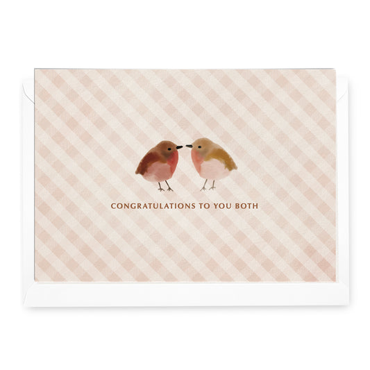 'Congratulations To You Both' Greeting Card