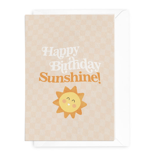'Happy Birthday Sunshine' Summer Daze Greeting Card