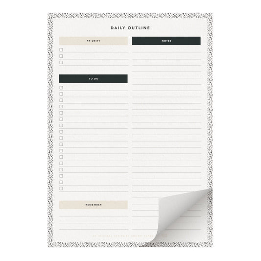 Composition 'Daily Outline' A4 Notepad (RRP 16.95)