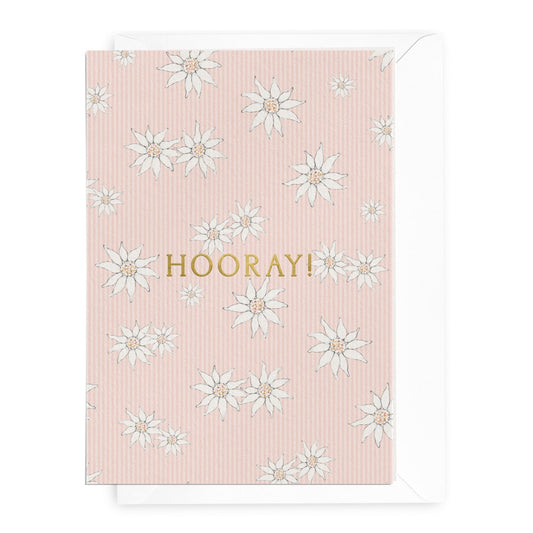 'Hooray' Native Floral Greeting Card (RRP $6.95)