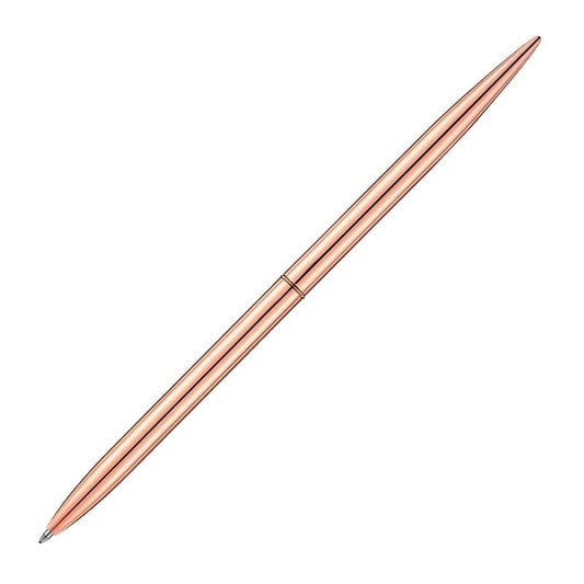 Slim 'Rose Gold' Twist Ballpoint Pen