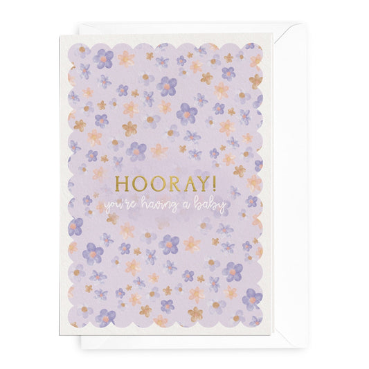 Blossoms 'Hooray You're Having a Baby' Greeting Card (RRP $6.95)