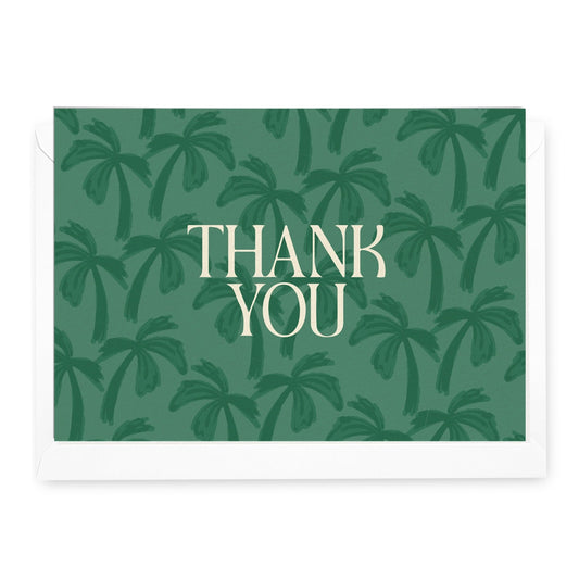 'Thank You' Luma Palms Greeting Card (RRP $6.95)