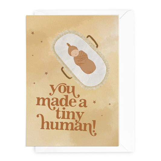 'Hooray! You Made a Tiny Human' Greeting Card (RRP from $6.95)